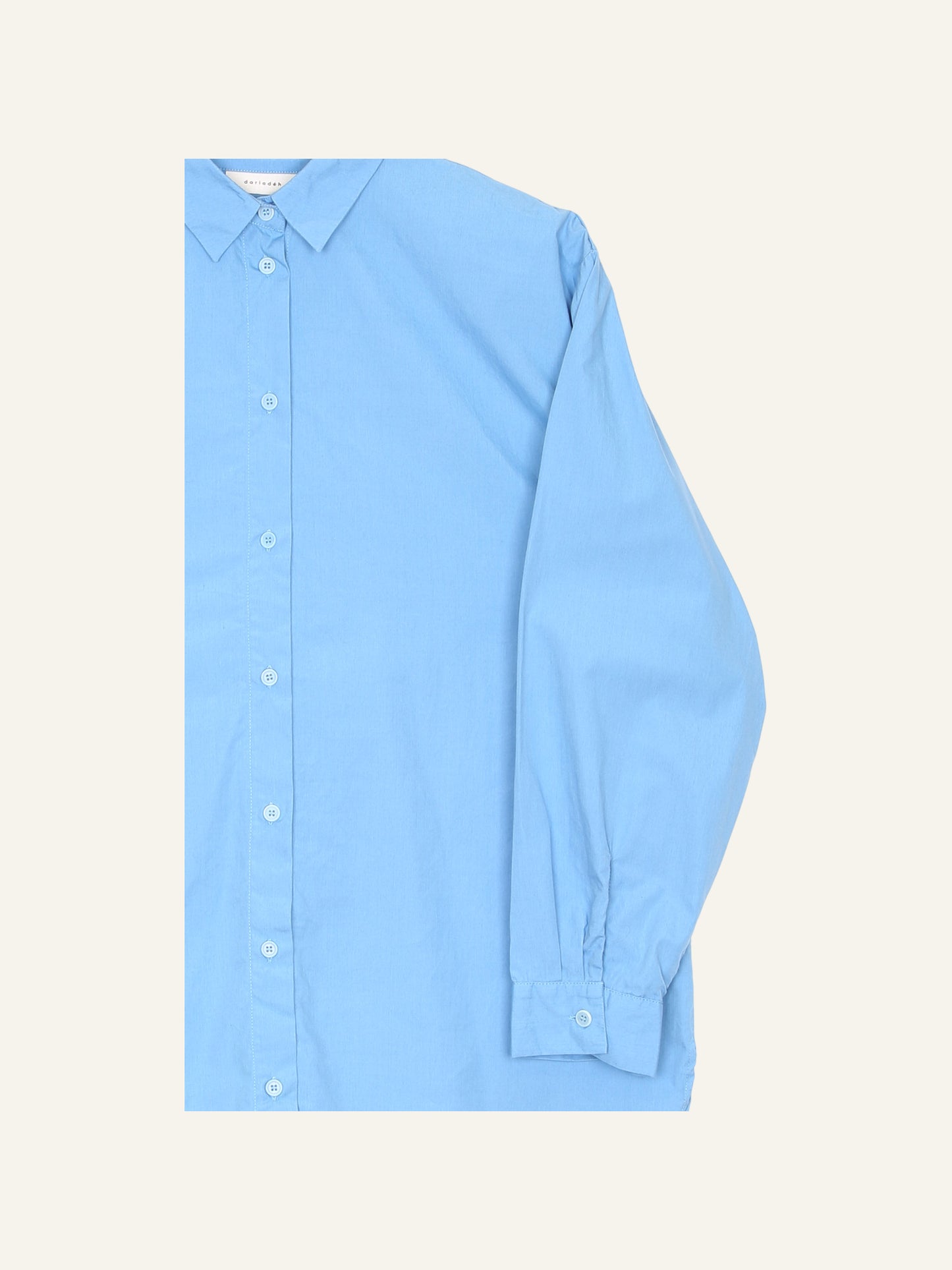 Jane Organic Cotton Shirt Blue