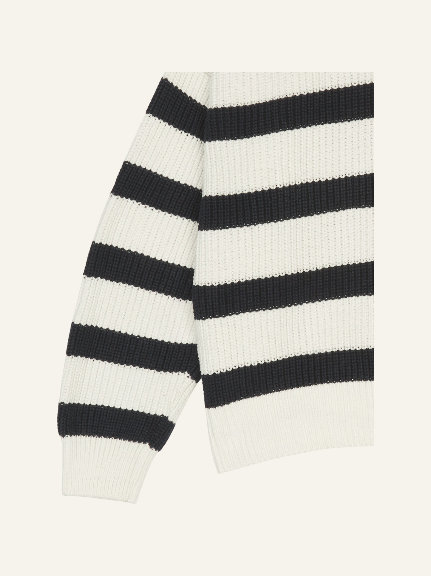 Berta Knitted Jumper Blue White