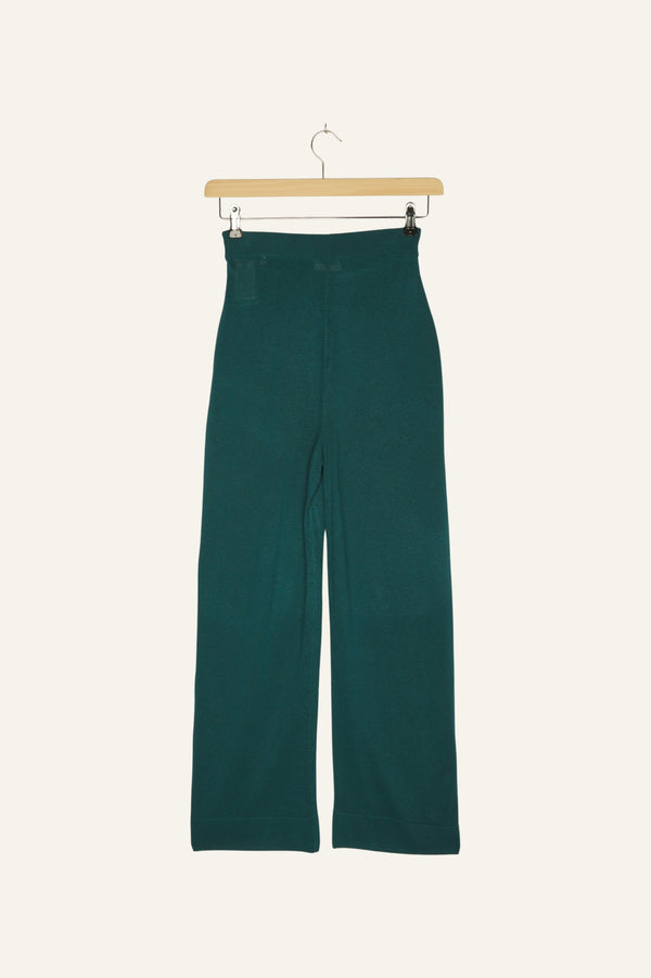 Cosima Knitted Pant Deep Teal