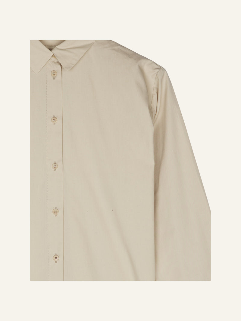 Jane Organic Cotton Shirt Beige