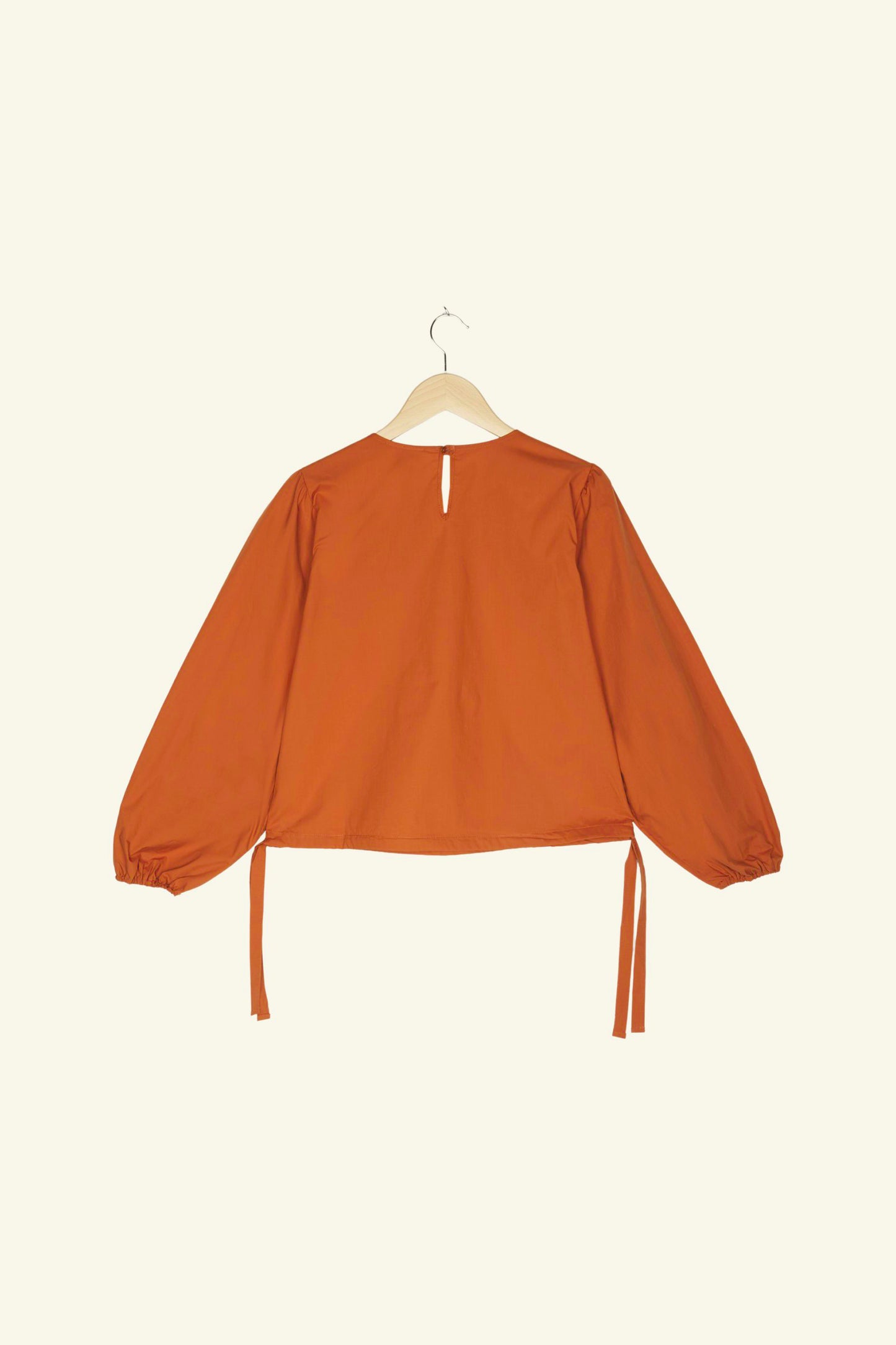 Anna Puffed Longsleeve Top Ginger Bread