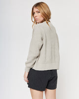 Berta Knitted Jumper Soft Grey