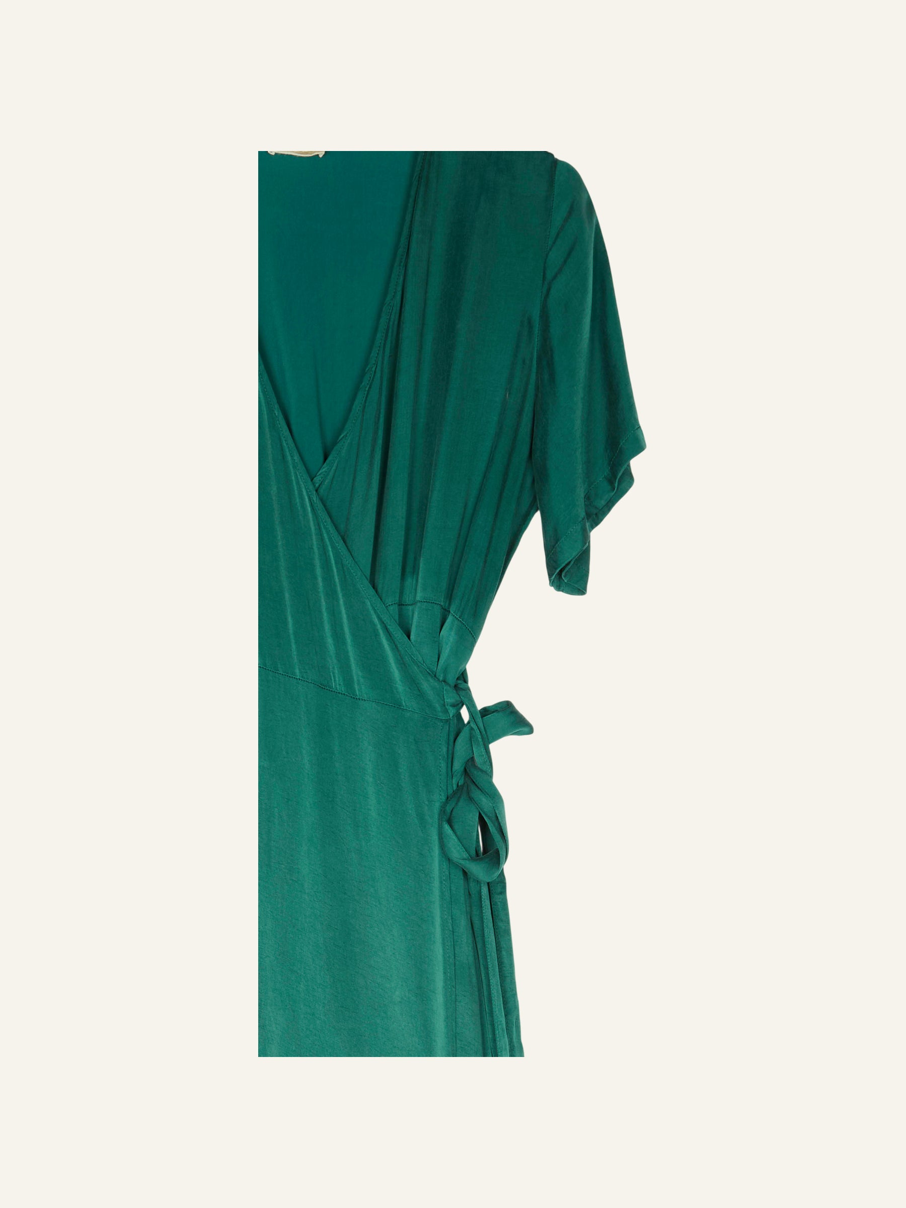 Jaqi Wrap Dress Green