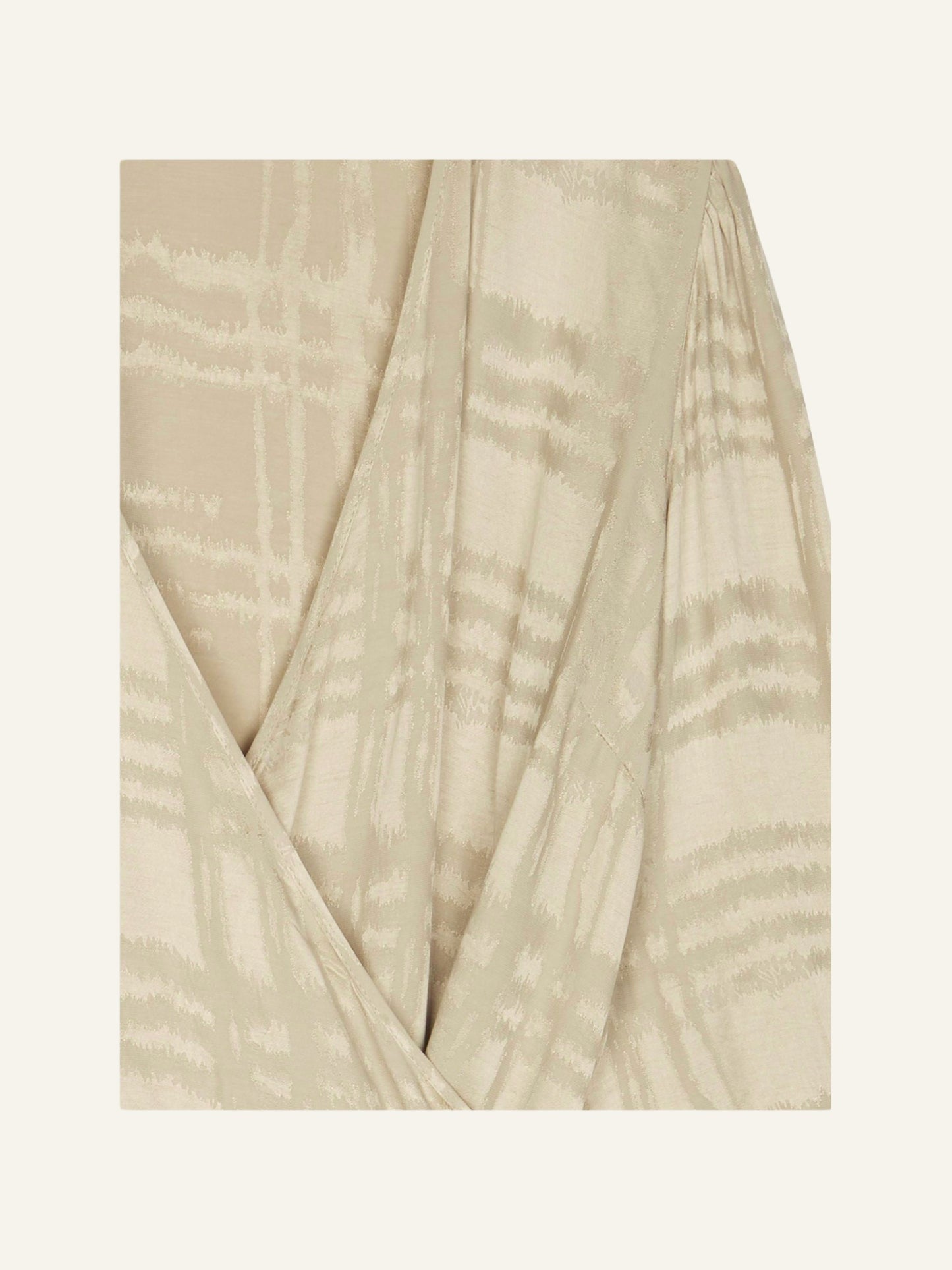 Nada Wrap Blouse Taupe