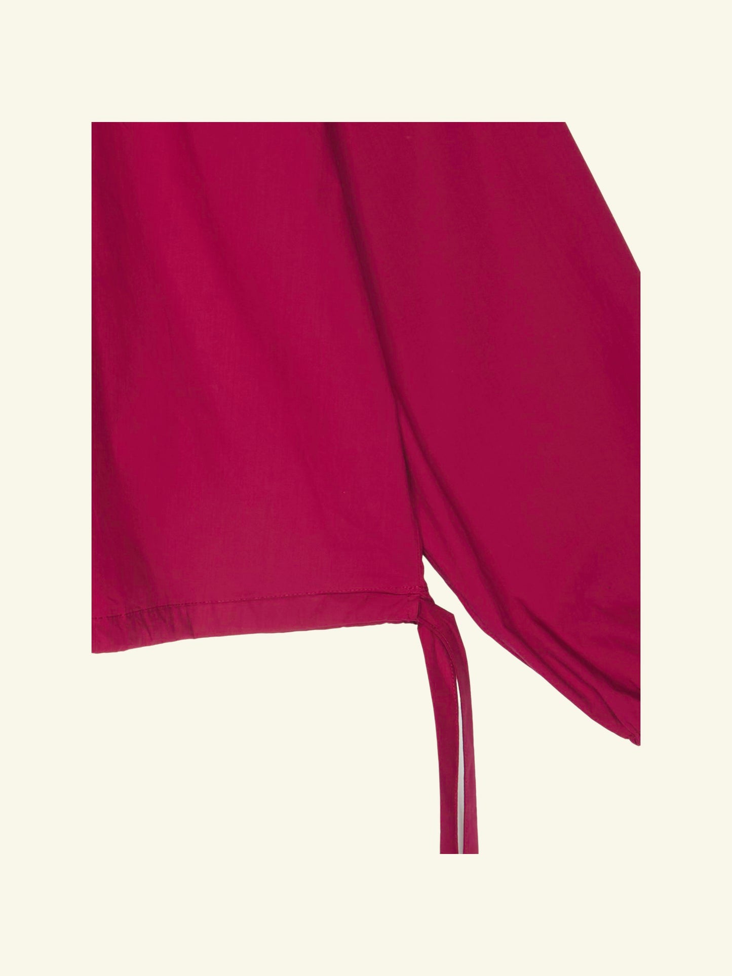 Anna Puffed Longsleeve Top Beet Red