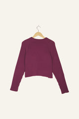 Ina Organic Cotton Jumper Berry