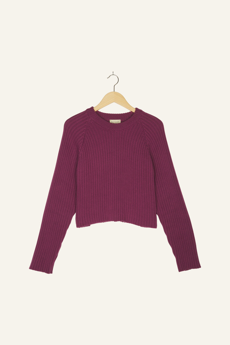 Ina Organic Cotton Jumper Berry