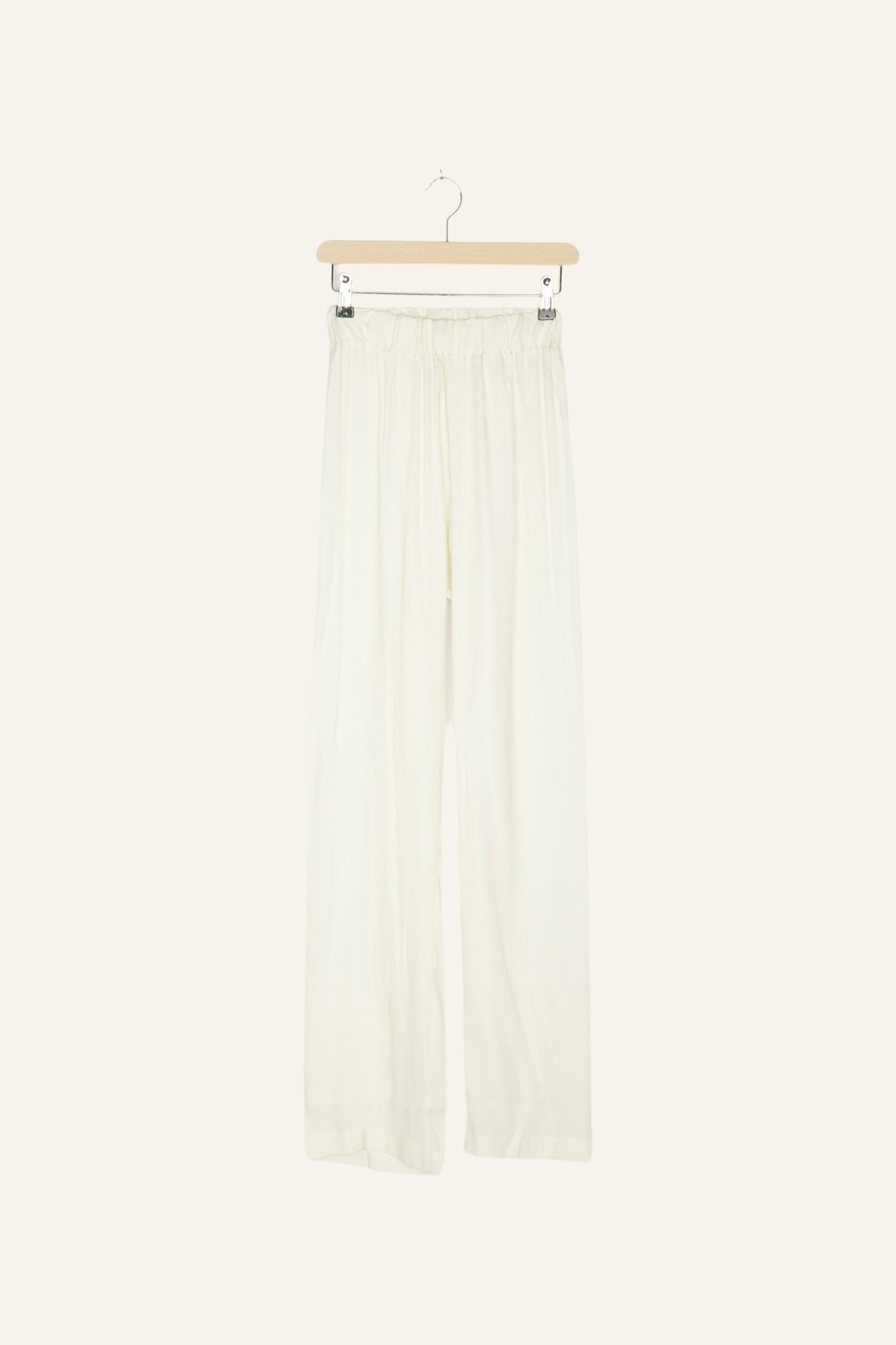 Ella Linen Pants Off White Tall