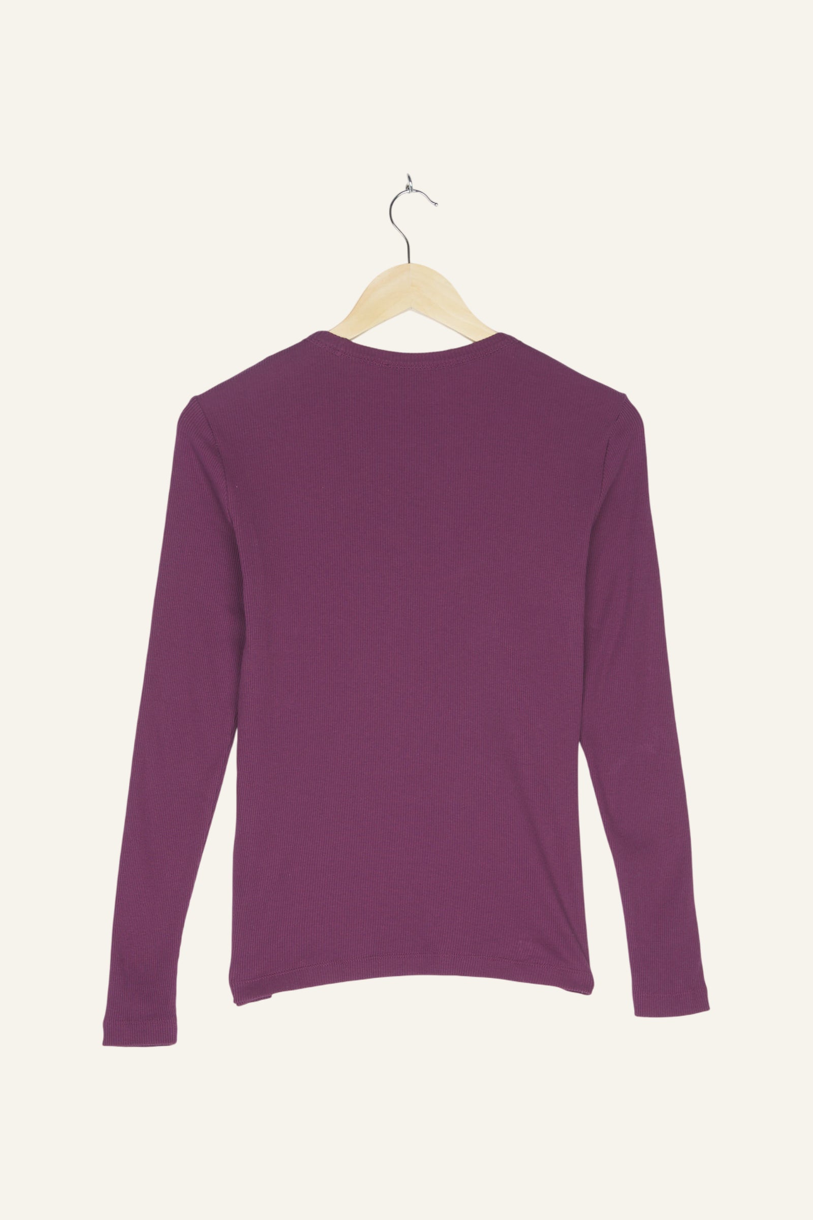 Leonie Rib Longsleeve Plum