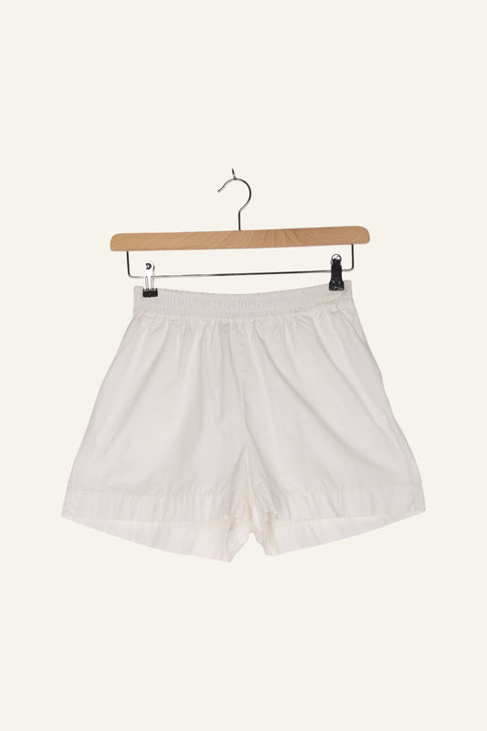 Jane Organic Cotton Shorts Eggshell