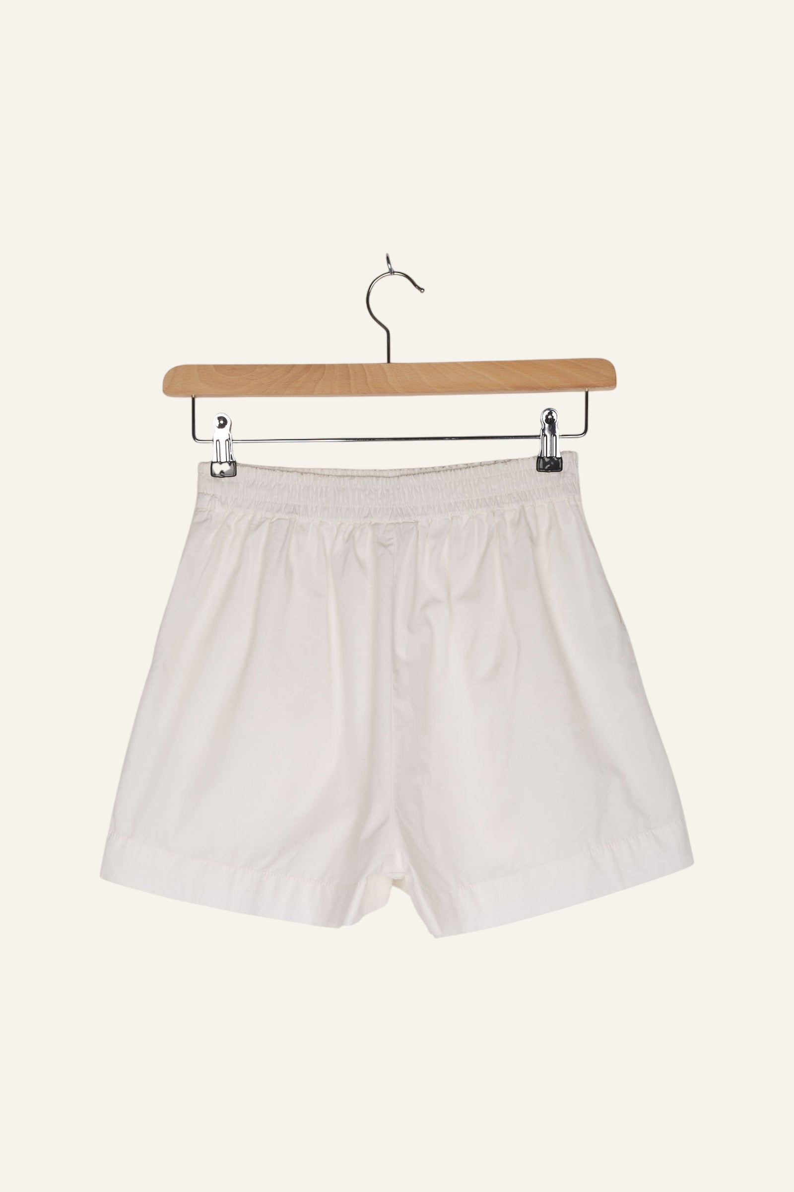Jane Organic Cotton Shorts Eggshell