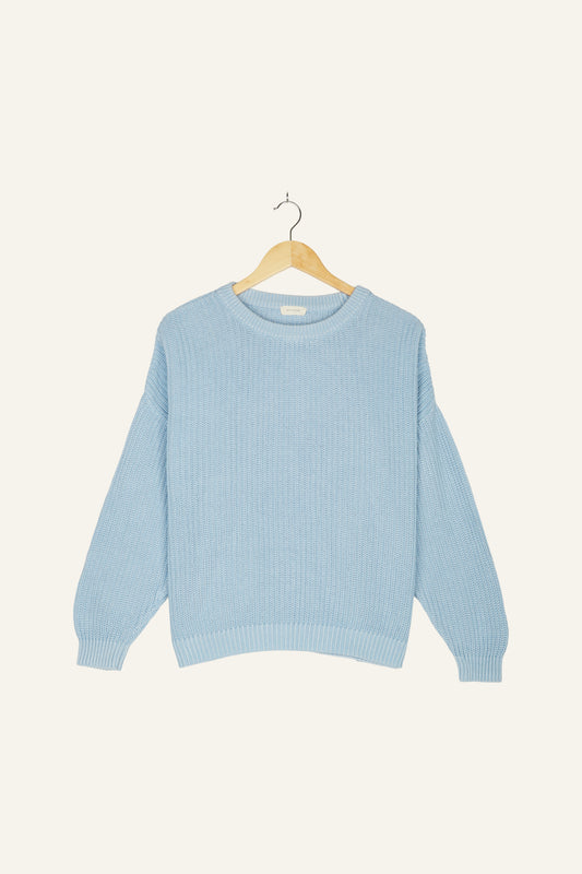 Marianne Knitted Sweater Blue