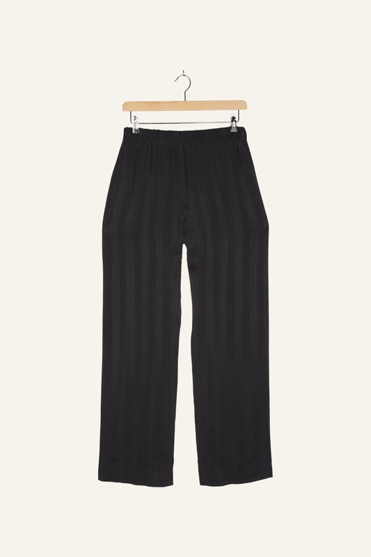 Ella Pants Striped Black