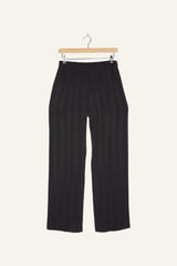 Ella Pants Striped Black