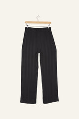 Ella Pants Striped Black