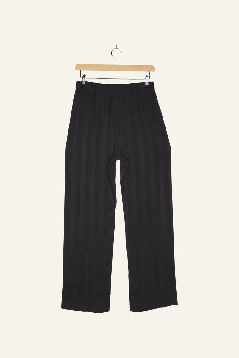 Ella Pants Striped Black