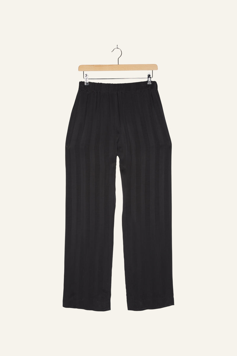 Ella Pants Striped Black