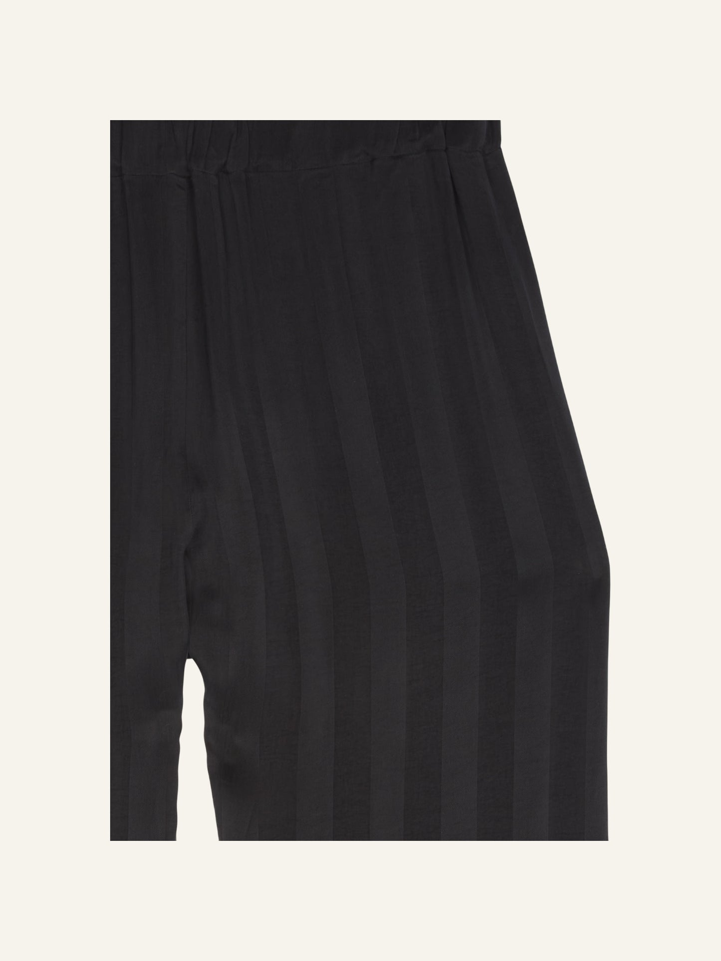Ella Pants Striped Black