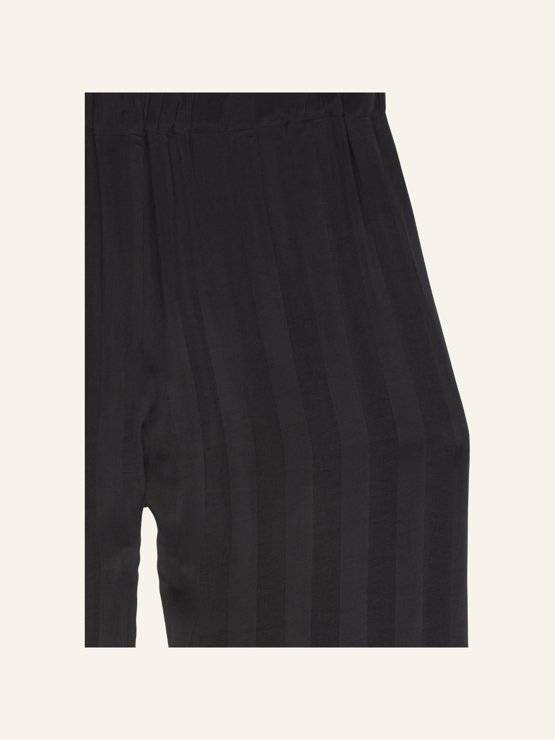 Ella Pants Striped Black