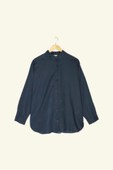 Jane Linen Shirt Navy