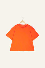 Basic Heavyweight T-Shirt Tangerine Red