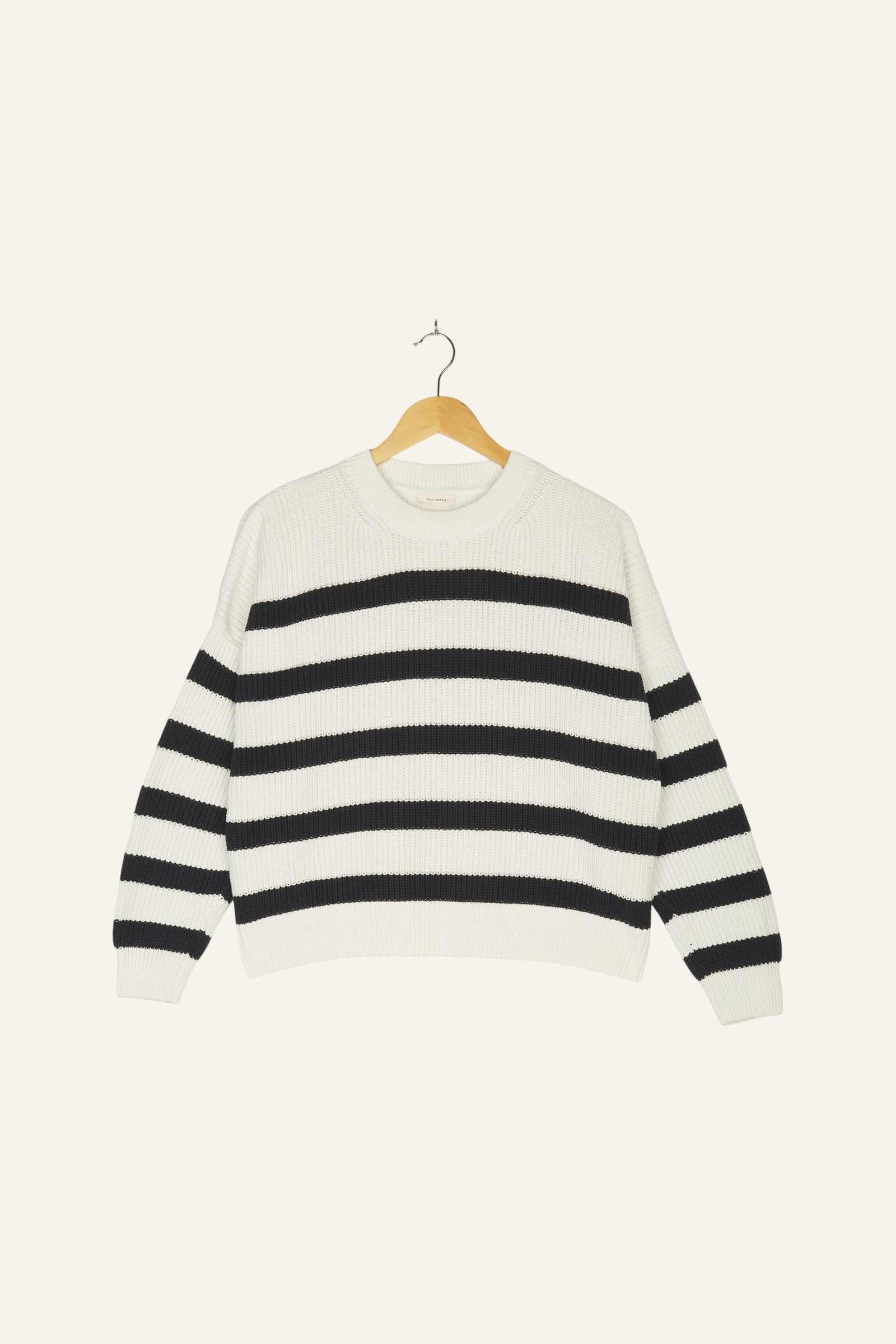 Berta Knitted Jumper Blue White