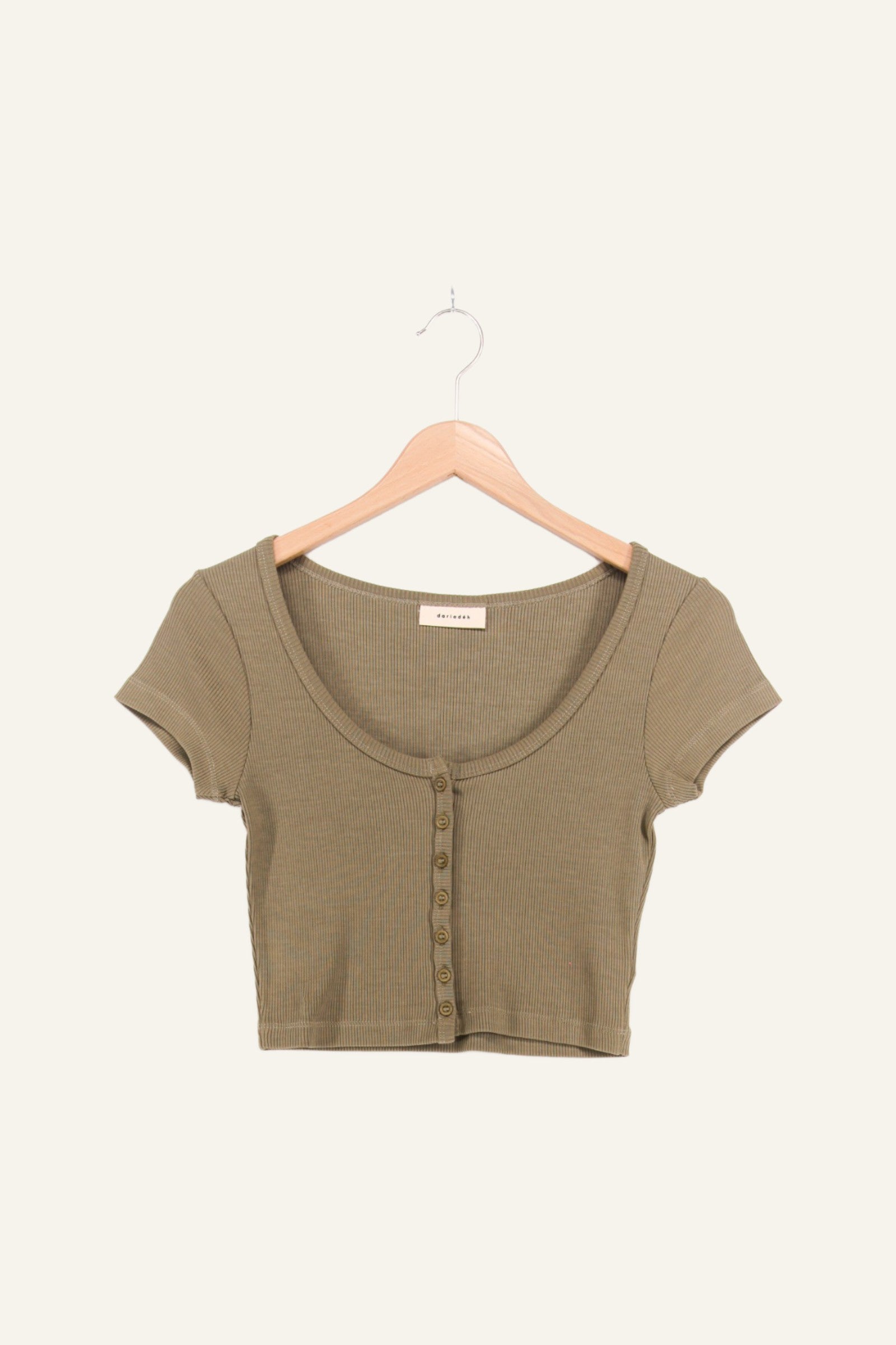 Aida Crop Top Sage