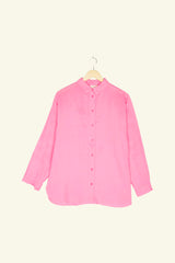 Jane Linen Shirt Pink