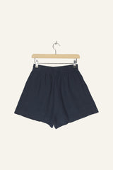 Jane Linen Shorts Navy