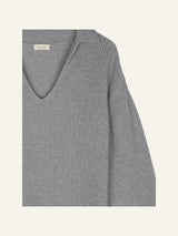 Elise Knitted Sweater Grey