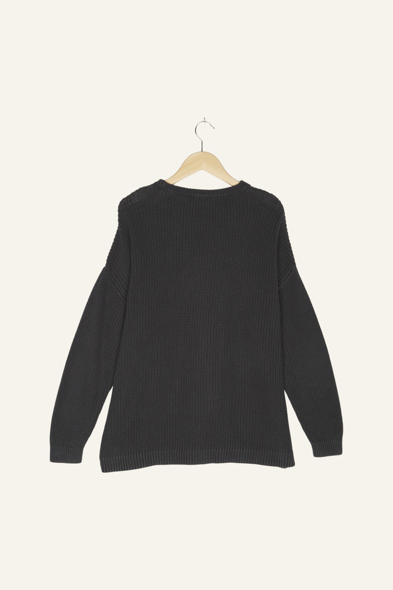 Marianne Knitted Jumper Charcoal