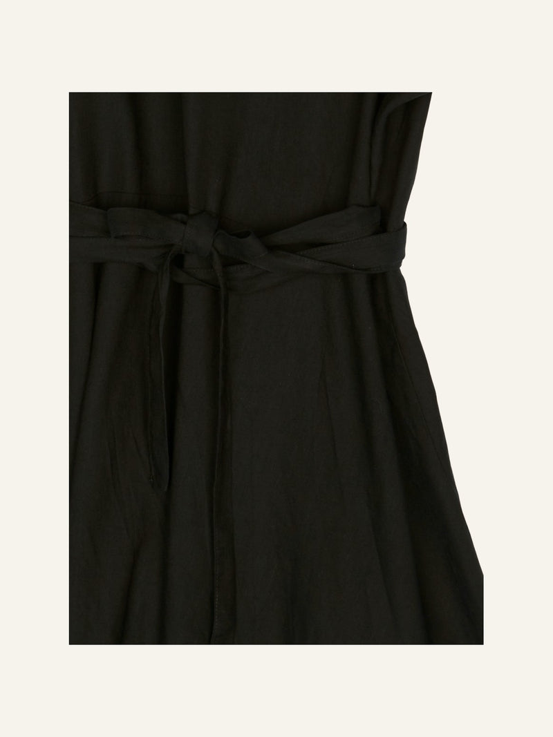 Daria Wrap Dress Black