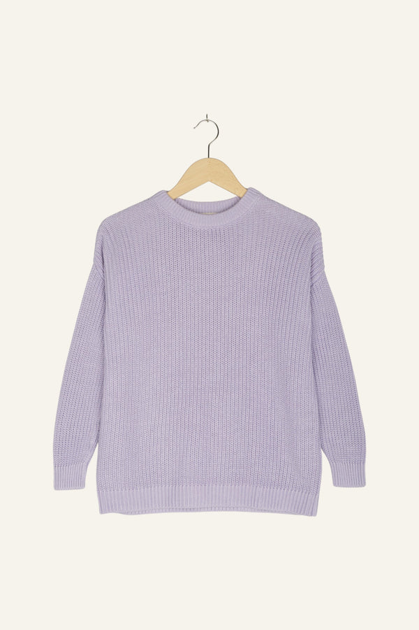 Marianne Knitted Jumper Lilac