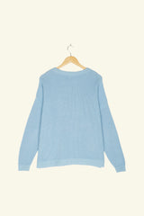 Marianne Knitted Sweater Blau