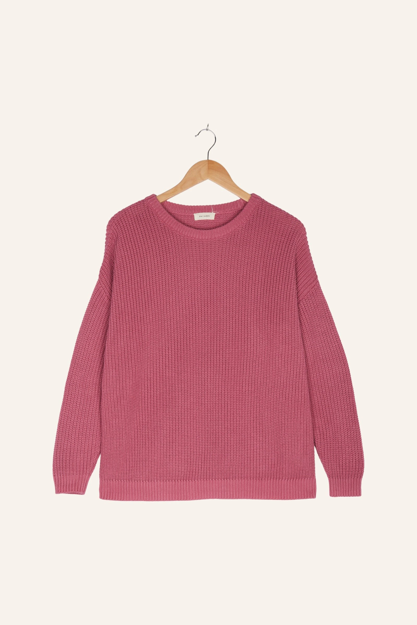 Marianne Knitted Jumper Red Violet