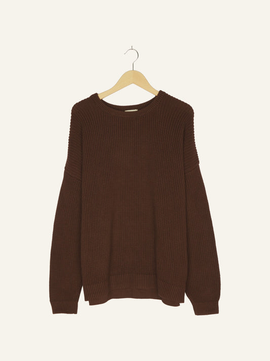 Marianne Knitted Jumper Chocolate